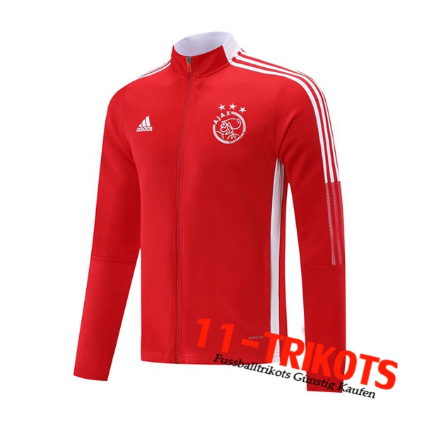 AFC Ajax Training Jacket Rot 2021/2022