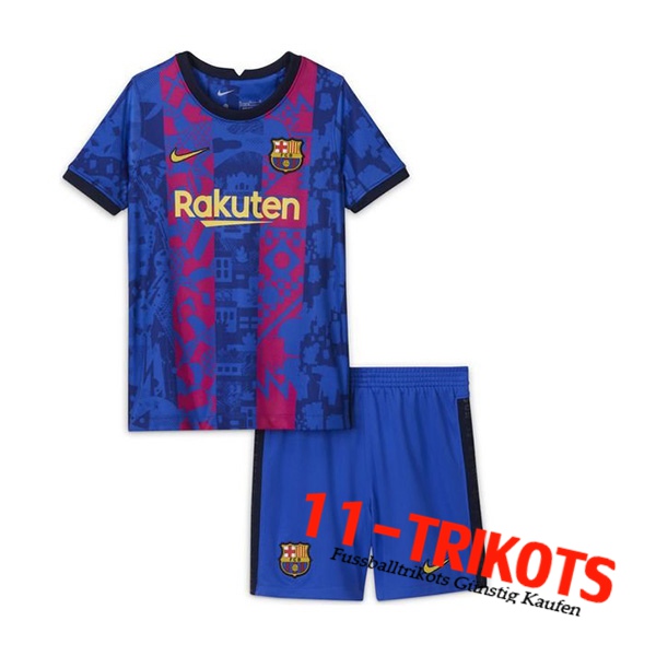 FC Barcelona Kinder Third Trikot 2021/2022