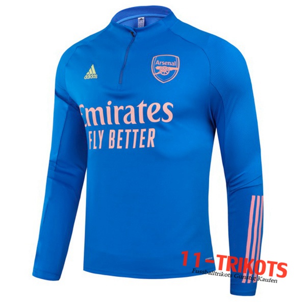 Sudadera de entrenamiento Arsenal Azul 2020/2021