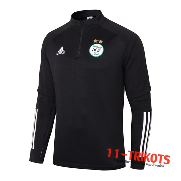 Sudadera de entrenamiento Argelia Negro/Blanco 2020/2021