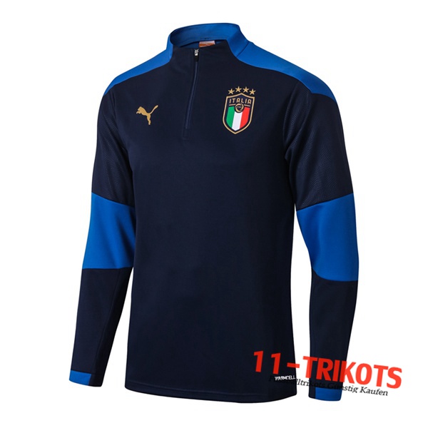 Sudadera de entrenamiento Italia Azul Marin 2020/2021