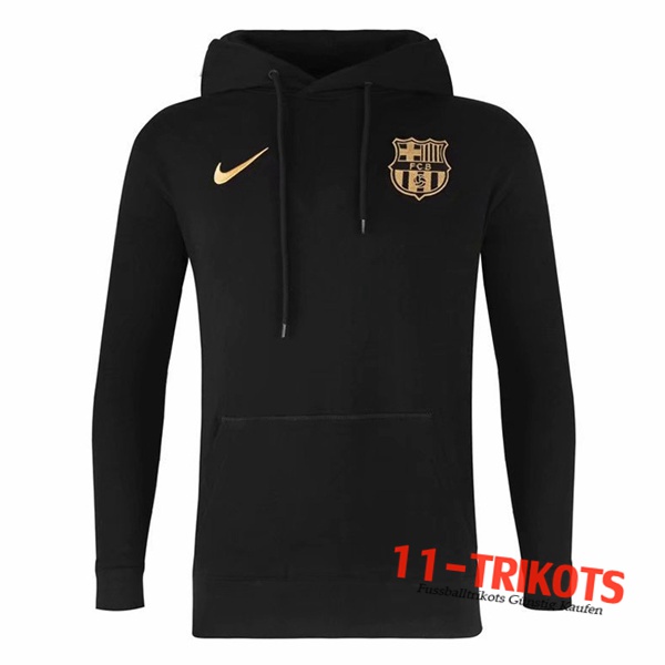 Sudadera Con Capucha FC Barcelona Negro 2020/2021