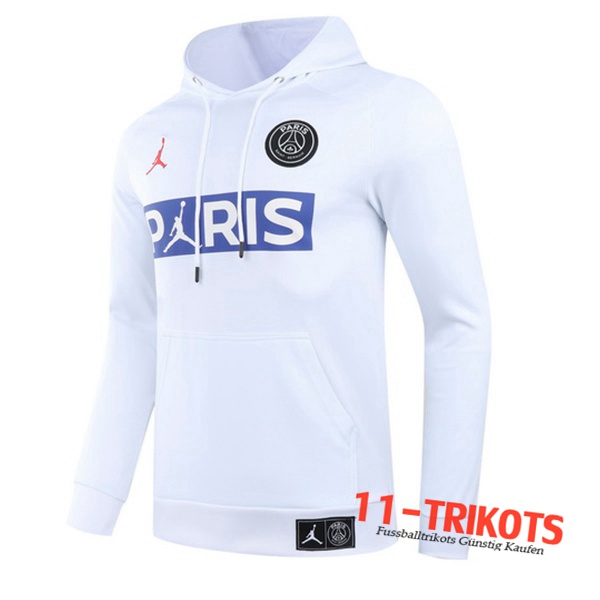 Sudadera Con Capucha Jordan PSG Blanco 2020/2021