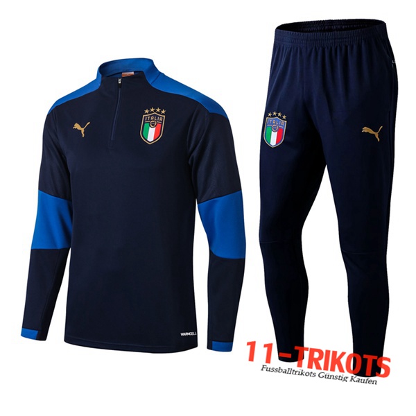 Italien Trainingsanzug Blau Marin 2020/2021 | 11-Trikots