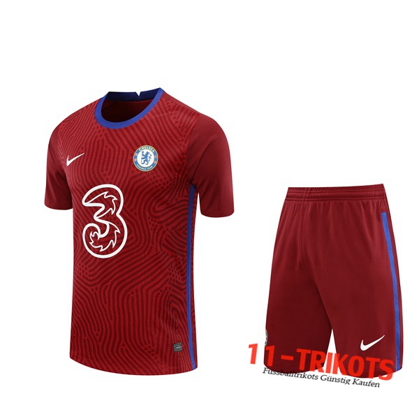 Neues Fussball FC Chelsea Torwart Violet 2020 2021 | 11-trikots