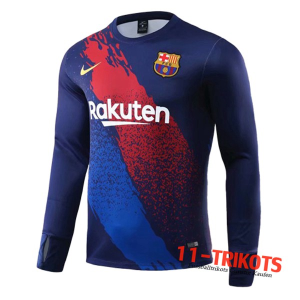 Sudadera de entrenamiento FC Barcelona Azul Roja 2019/2020