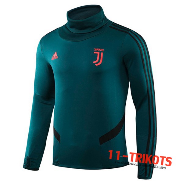 Sudadera de entrenamiento Juventus Verde Cuello Alto 2019/2020