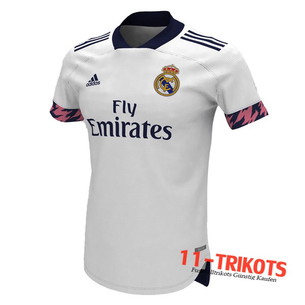 Neuestes Fussball Real Madrid Heimtrikot Durchgesickerte Version 2020 2021 | 11-trikots