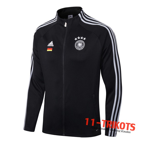 Chaqueta Futbol Alemania Negro 2019 2020