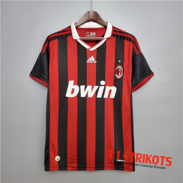 Neuestes Fussball Milan AC Retro Heimtrikot 2009/2010