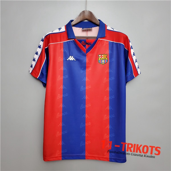 Neuestes Fussball FC Barcelona Retro Heimtrikot 1992/1995