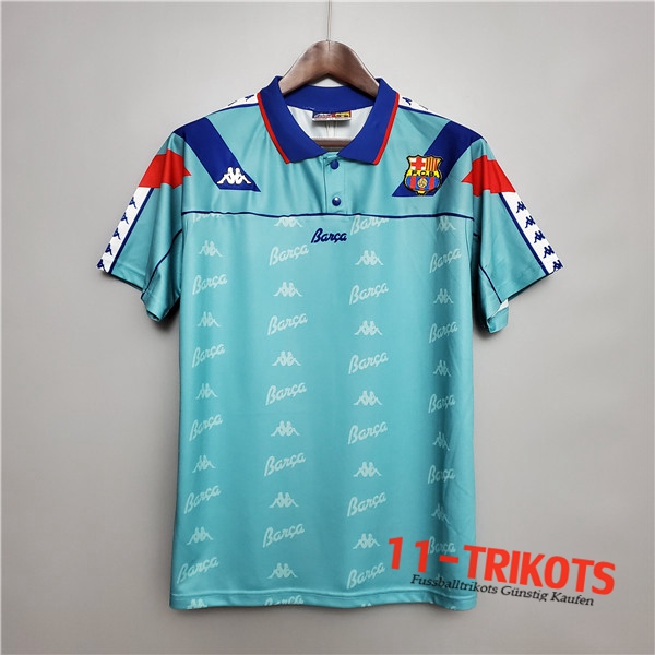 Neuestes Fussball FC Barcelona Retro Auswärtstrikot 1992/1995