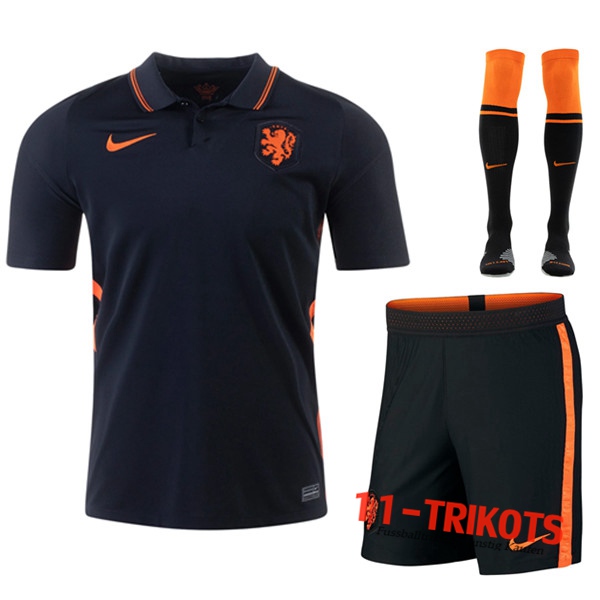 Zusammen Fussball Niederlande Auswärtstrikot (Short+Socken) 2020/2021 | 11-trikots