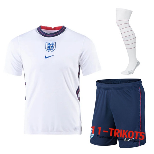 Zusammen Fussball England Heimtrikot (Short+Socken) 2020/2021 | 11-trikots