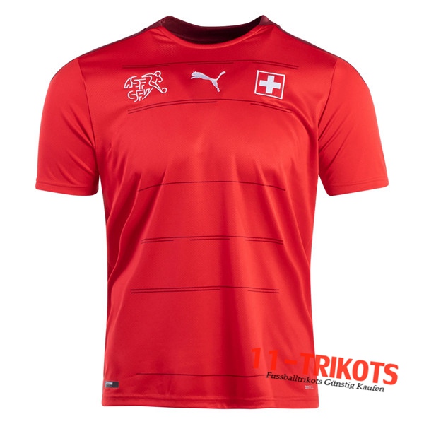 Neuestes Fussball Schweiz Heimtrikot 2020/2021 | 11-trikots
