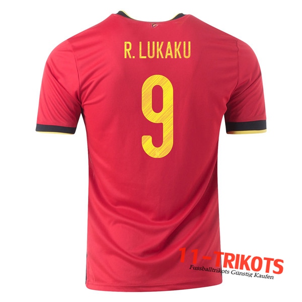 Fussball Belgien (R.Lukaku 9) Heimtrikot 2020/2021 | 11-trikots
