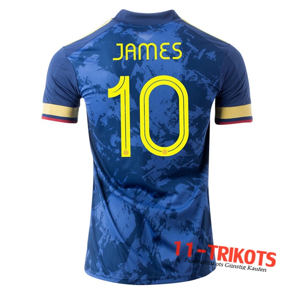 Fussball Kolumbien (JAMES 10) Auswärtstrikot 2020/2021 | 11-trikots
