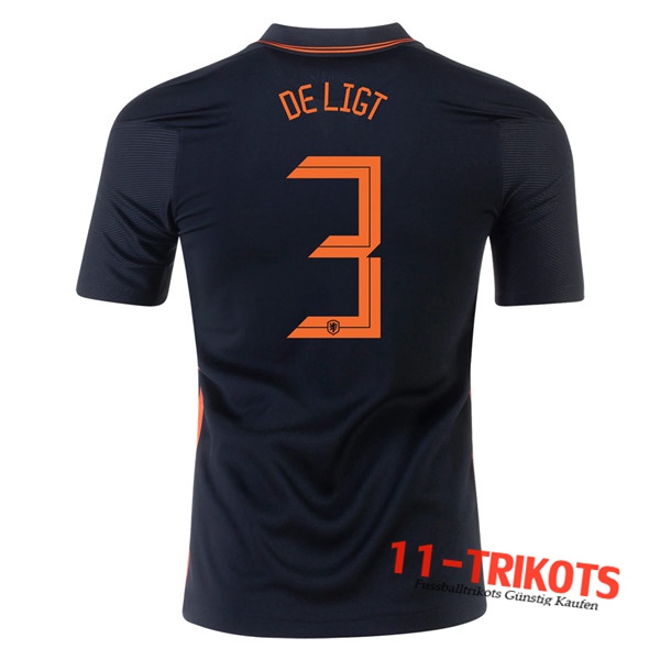 Fussball Niederlande (DE LIGT 3) Auswärtstrikot 2020/2021 | 11-trikots