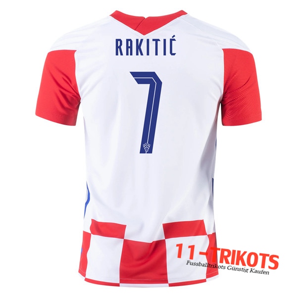 Fussball Kroatien (RAKITIC 7) Heimtrikot 2020/2021 | 11-trikots