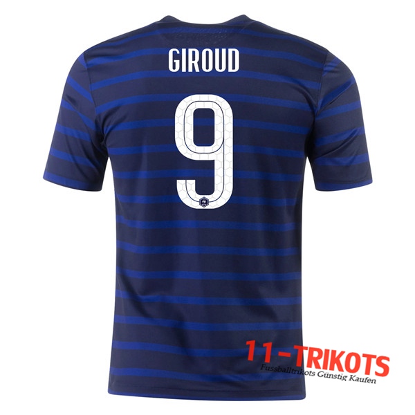 Fussball Frankreich (Giroud 9) Heimtrikot 2020/2021 | 11-trikots