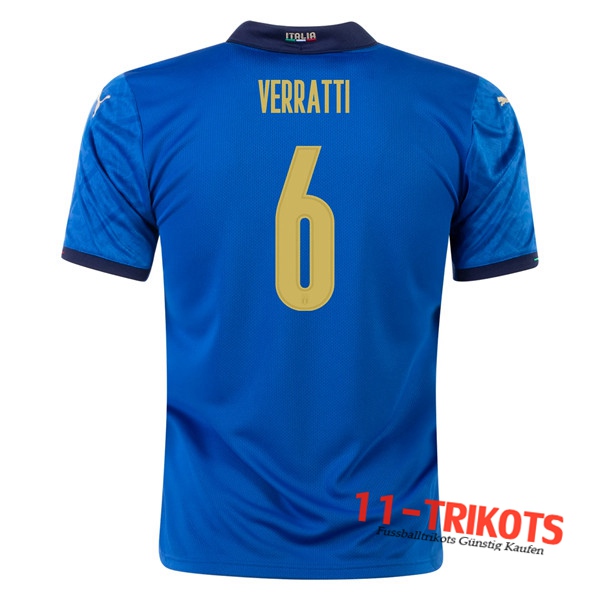Fussball Italien (VERRATTI 6) Heimtrikot 2020/2021 | 11-trikots