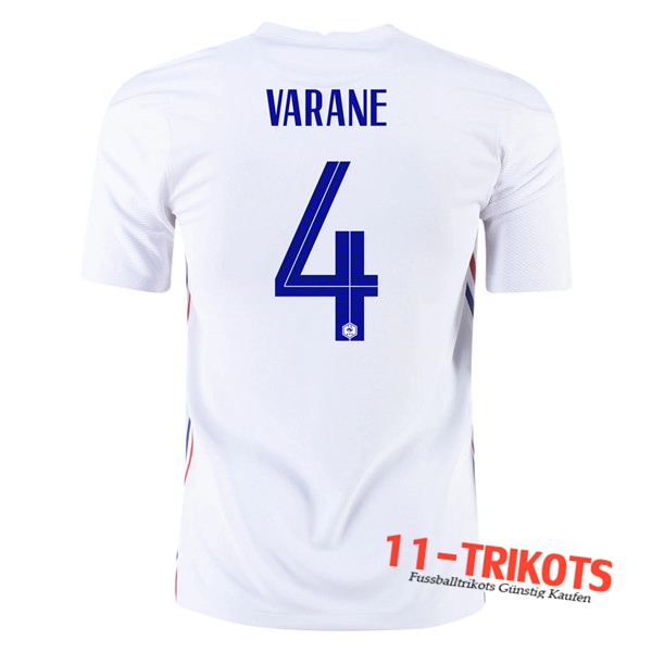 Fussball Frankreich (Varane 4) Auswärtstrikot 2020/2021 | 11-trikots