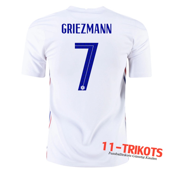 Fussball Frankreich (Griezmann 7) Auswärtstrikot 2020/2021 | 11-trikots
