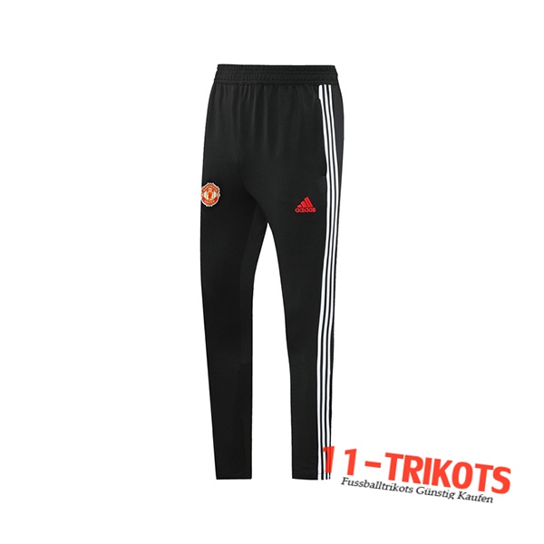 Pantalones Entrenamiento Manchester United Negro 2020 2021