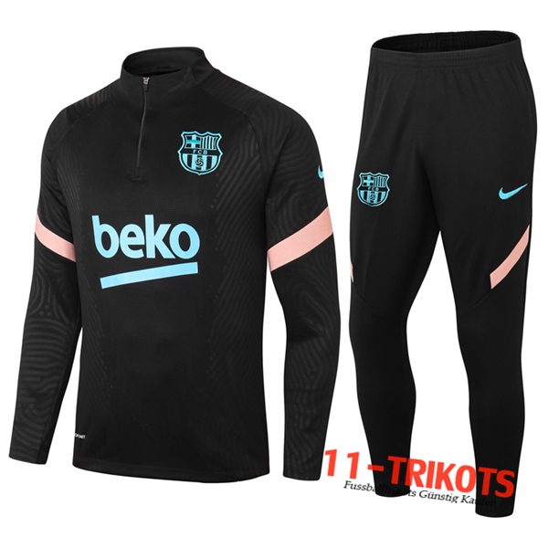 FC Barcelona Trainingsanzug Schwarz 2020 2021 | 11-trikots