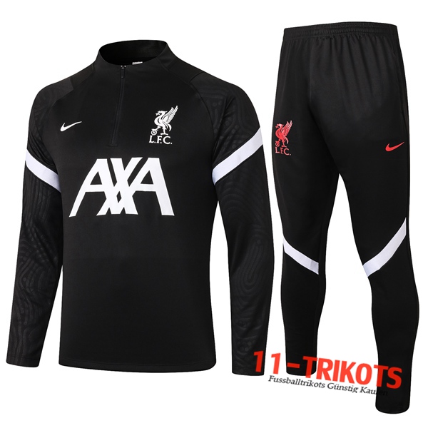 FC Liverpool Trainingsanzug Schwarz 2020 2021 | 11-trikots