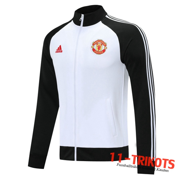 Chaqueta Futbol Manchester United Blanco 2020/2021