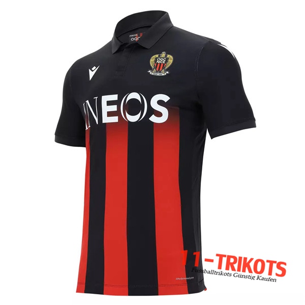 Fussball OGC Nice Heimtrikot 2020/2021 | 11-trikots