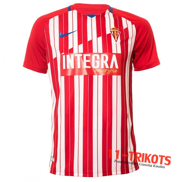 Fussball Sporting Gijon Heimtrikot 2020/2021 | 11-trikots