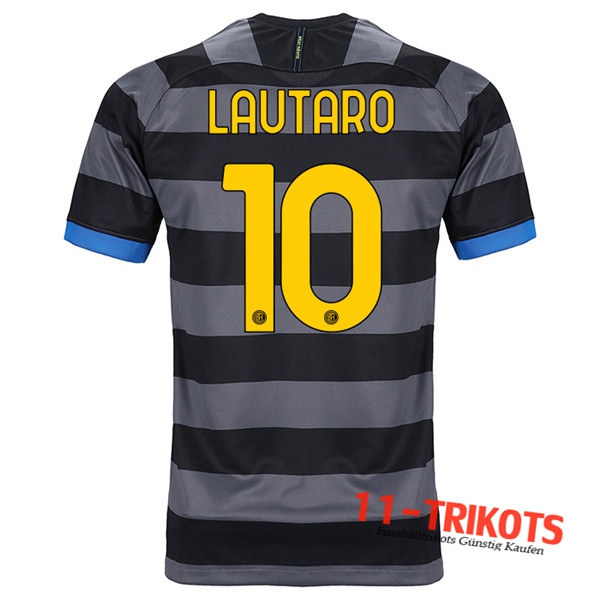 Fussball Inter Milan (LAUTARO 10) Third 2020/2021 | 11-trikots