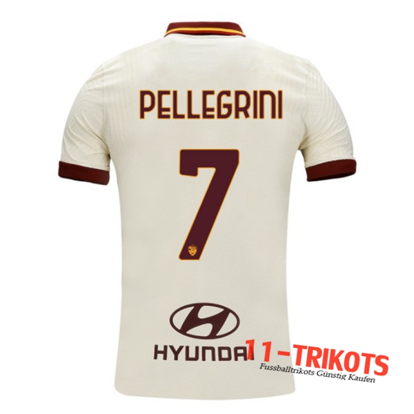 Fussball AS Roma (PELLEGRINI 7) Auswärtstrikot 2020/2021 | 11-trikots