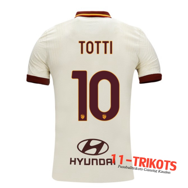 Fussball AS Roma (TOTTI 10) Auswärtstrikot 2020/2021 | 11-trikots