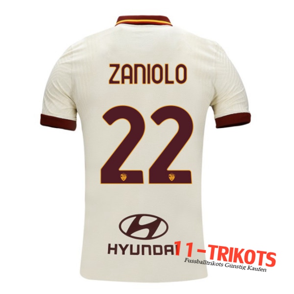 Fussball AS Roma (ZANIOLO 22) Auswärtstrikot 2020/2021 | 11-trikots