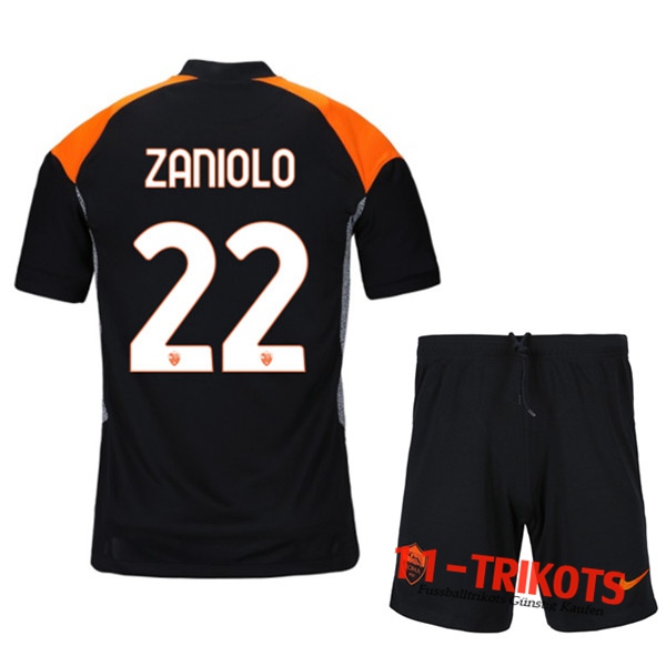 Fussball AS Roma (ZANIOLO 22) Kinder Third 2020/2021 | 11-trikots