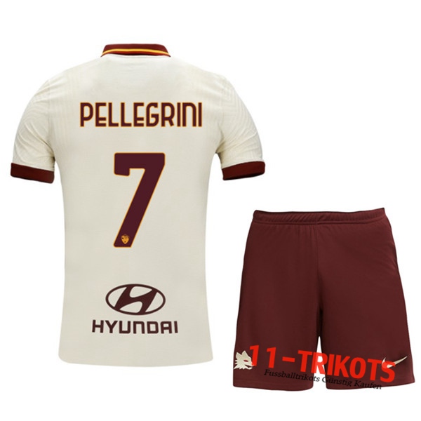 Fussball AS Roma (PELLEGRINI 7) Kinder Auswärtstrikot 2020/2021 | 11-trikots
