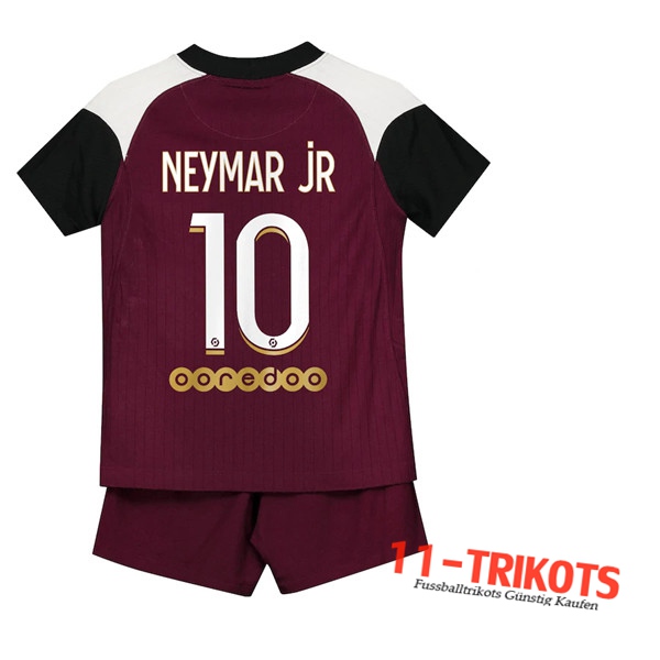 Fussball PSG (Neymar Jr 10) Kinder Third 2020/2021 | 11-trikots