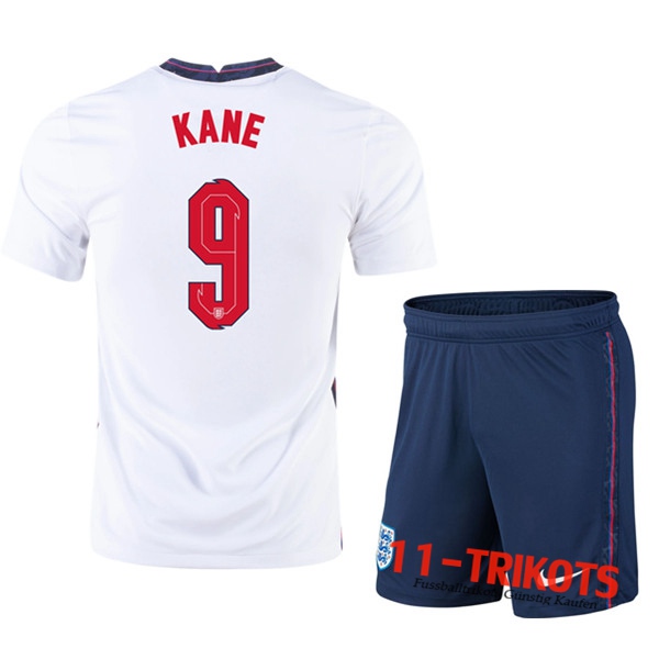 Fussball UEFA Euro 2020 England (Kane 9) Kinder Heimtrikot | 11-trikots