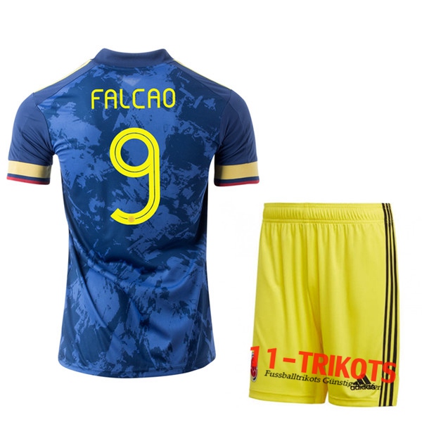 Fussball UEFA Euro 2020 Kolumbien (FALCAO 9) Kinder Auswärtstrikot | 11-trikots