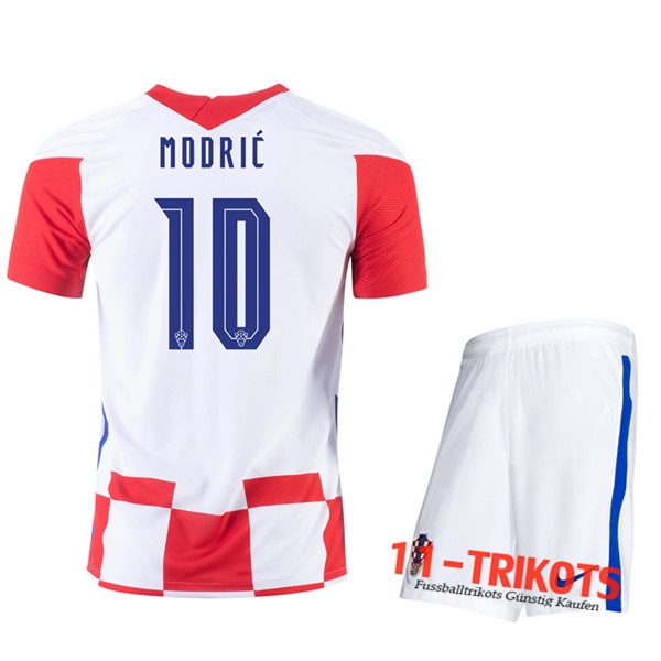 Fussball UEFA Euro 2020 Kroatien (RAKITIC 7) Kinder Heimtrikot | 11-trikots