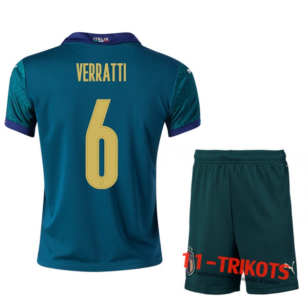 Fussball UEFA Euro 2020 Italien (VERRATTI 6) Kinder Third | 11-trikots