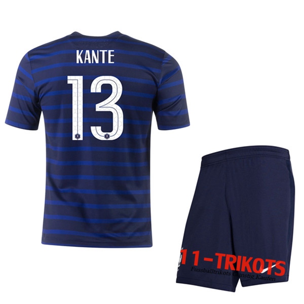 Fussball UEFA Euro 2020 Frankreich (Kante 13) Kinder Heimtrikot | 11-trikots