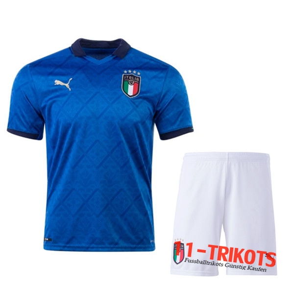 Zusammen Fussball Italien Heimtrikot + Short 2020/2021 | 11-trikots