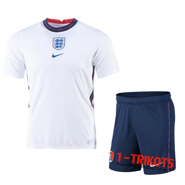 Zusammen Fussball England Heimtrikot + Short 2020/2021 | 11-trikots