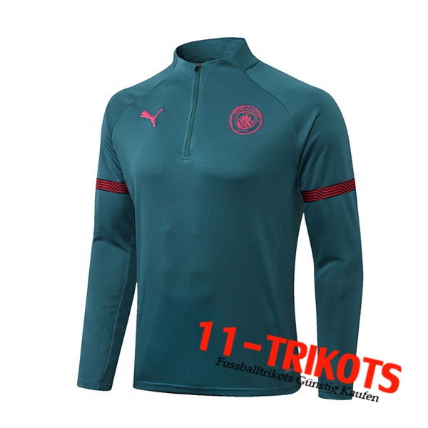 Manchester City Training Sweatshirt Grun 2021/2022