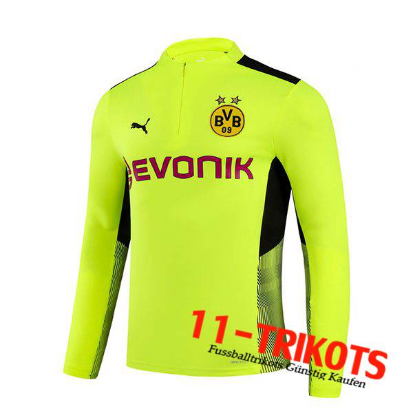 Dortmund BVB Training Sweatshirt Grun/Schwarz 2021/2022