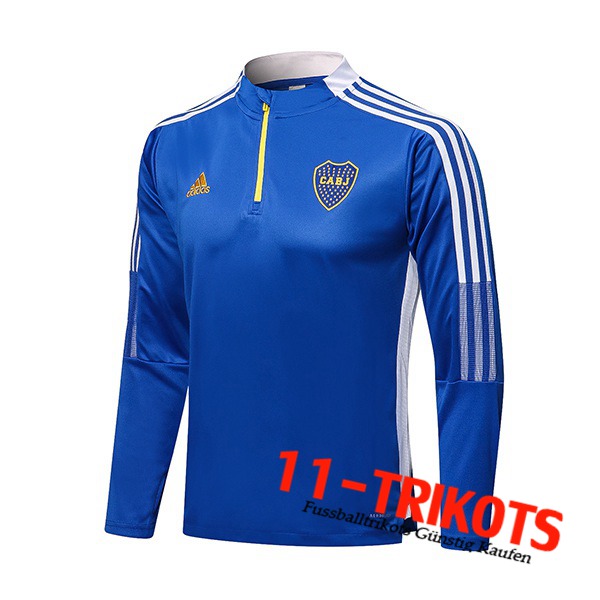 Boca Juniors Training Sweatshirt Blau/Weiß 2021/2022